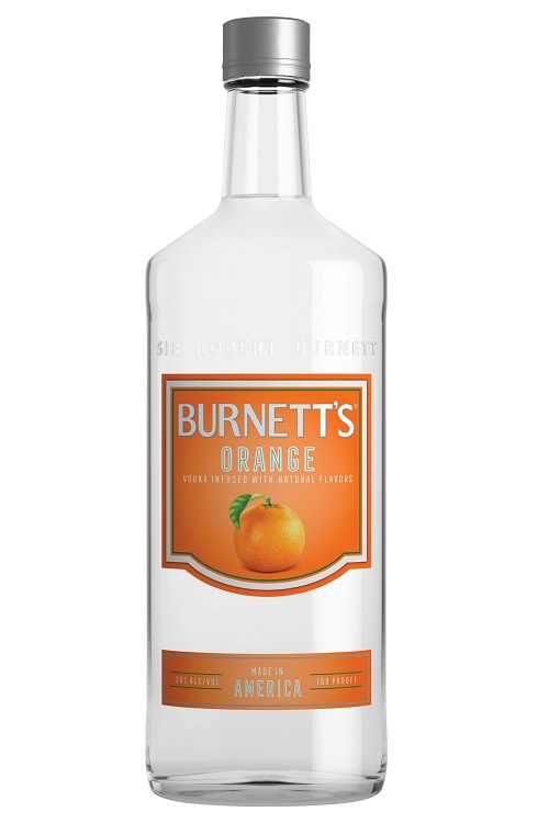 Burnetts Orange Vodka 1.75L PET