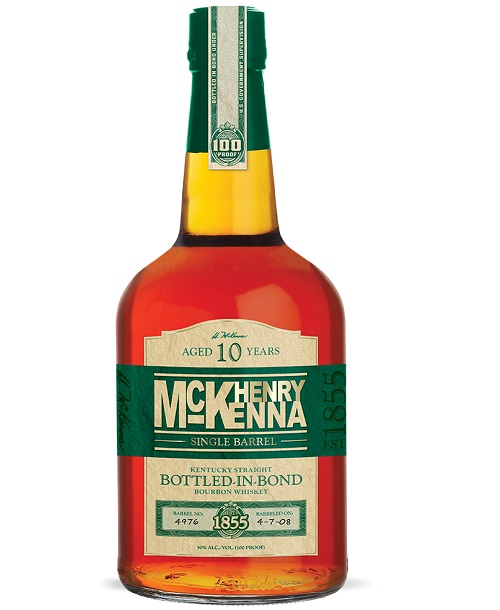 Henry McKenna 10Yr Single Barrel Bottled In Bond Kentucky Straight Bourbon Whiskey 750ml