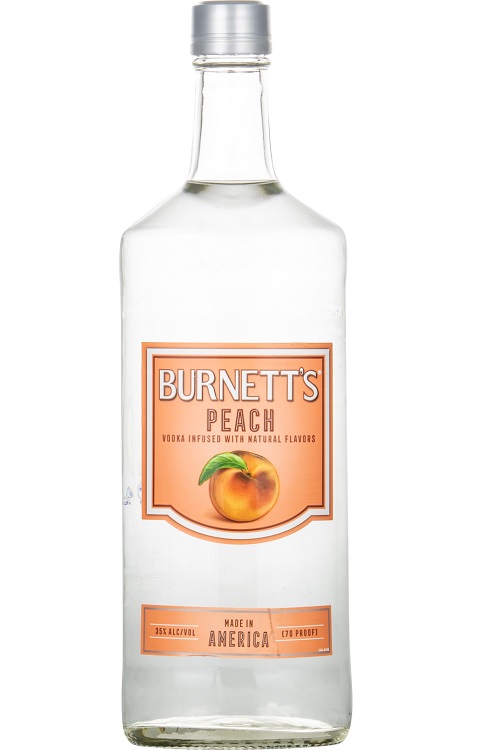 Burnetts Peach Vodka 1.75L PET