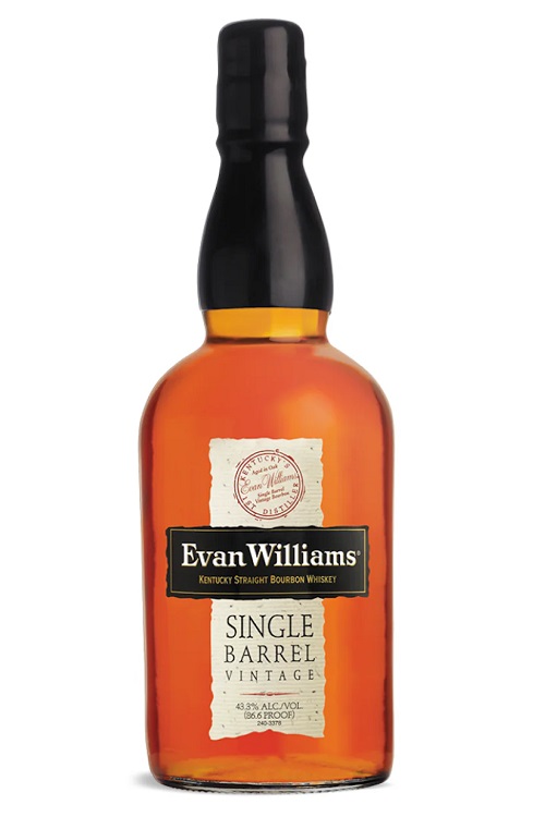 Evan Williams Single Barrel Vintage Kentucky Straight Bourbon Whiskey 750ml