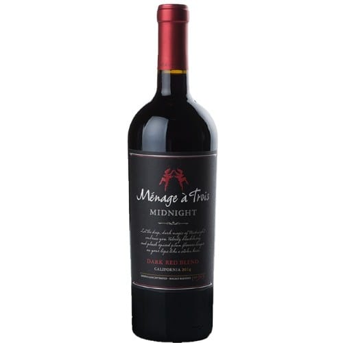Menage A Trois Midnight 2022 Dark Red Blend 750ml