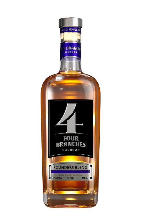 Four Branches Founders Blend Blended Straight Bourbon Whiskey 750ml