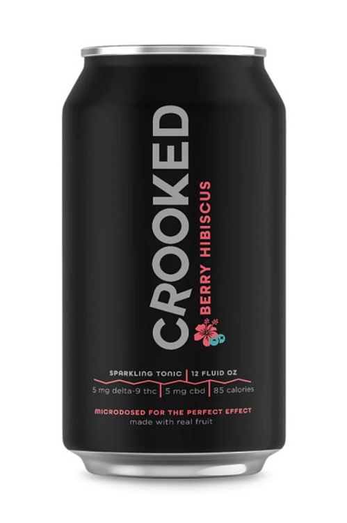 Crooked Berry Hibiscus THC/CBD 5MG 4pk