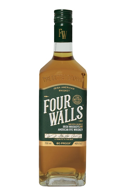 Four Walls Irish and American Rye Blended Whiskey 750ml