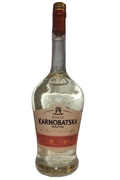 Karnobatska Immature Muscat Grape Brandy 1L