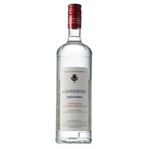 Montenegro Lozova Rakija Brandy 1L