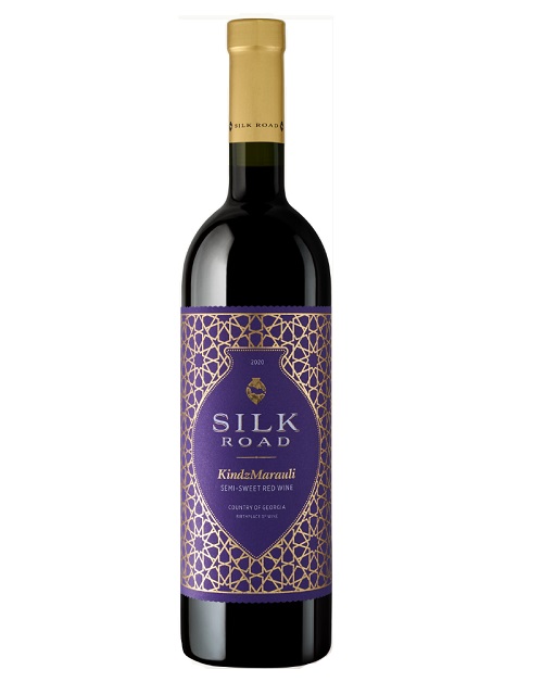Silk Road 2021 Kindzmarauli Semi-Sweet Red 750ml