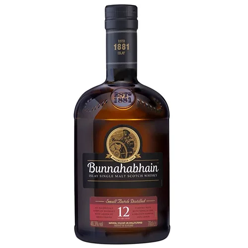Bunnahabhain 12Yr Whiskey Single Malt Scotch 750ml