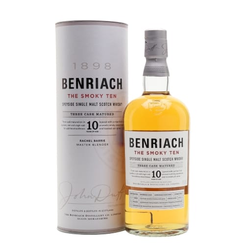 The Benriach 10Yr The Smoky Ten Single Malt Scotch Whisky 750ml