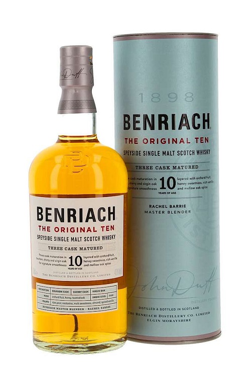 The Benriach 10Yr The Original Ten Single Malt Scotch Whisky 750ml