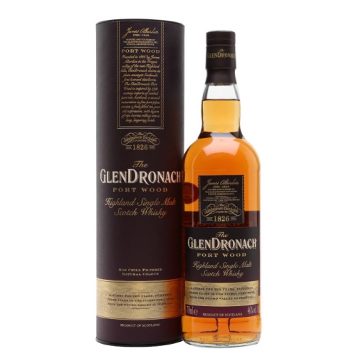 Glendronach Port Wood Highland Single Malt Scotch Whisky 750ml