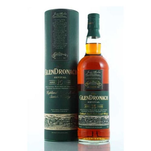 Glendronach Revival 15 Year Old Single Malt Scotch Whisky 750ml