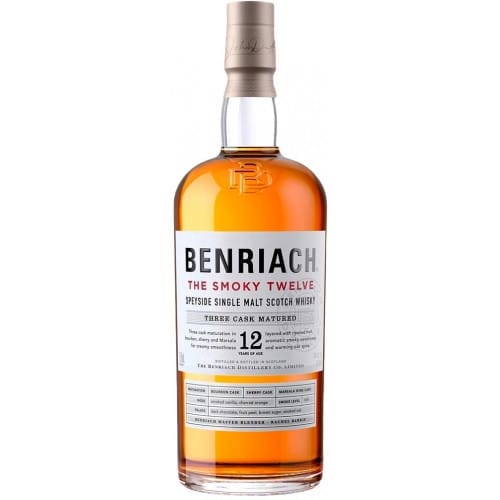The Benriach 12Yr The Smoky Twelve Single Malt Scotch Whisky 750ml