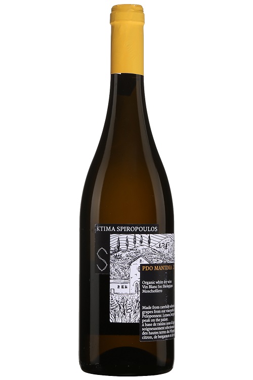 Domaine Spiropoulos 2021 Organic Moschofilero PDO Mantinia White Dry 750ml