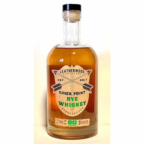Leatherwood Distillery Checkpoint Rye Whiskey 750ml