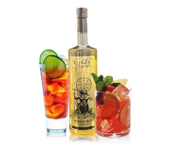 Golds Liquors Spiced Rum 750ml
