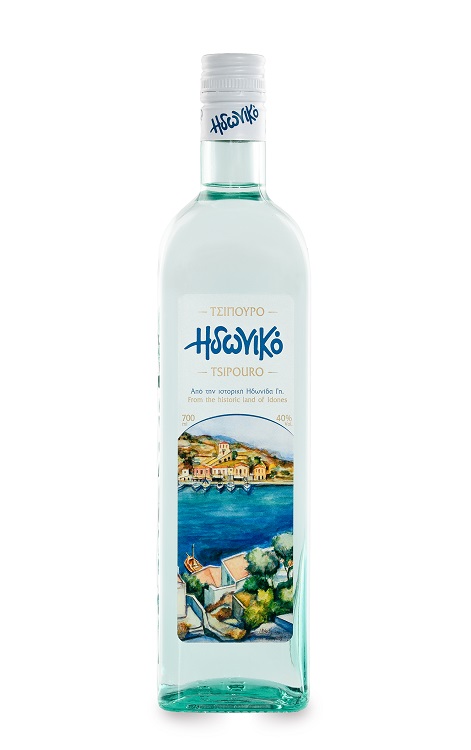Idoniko Tsipouro Grape Spirit Brandy 750ml