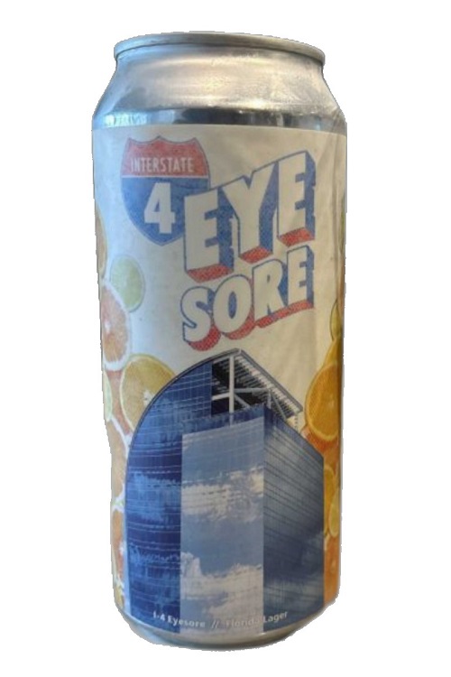 Hourglass Brewing Interstate 4 Eye Sore Lager 4pk