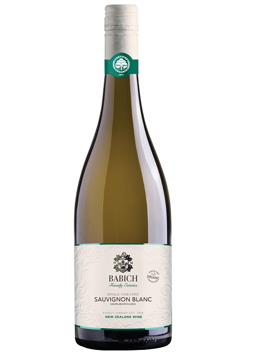 Babich Family Estates Organic Single Vineyard 2021 Marlborough Sauvignon Blanc 750ml