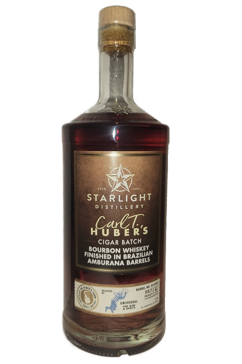Starlight Cigar Batch Private Select Barrel Bourbon Finished in Brazilian Amburana Barrels 750ml