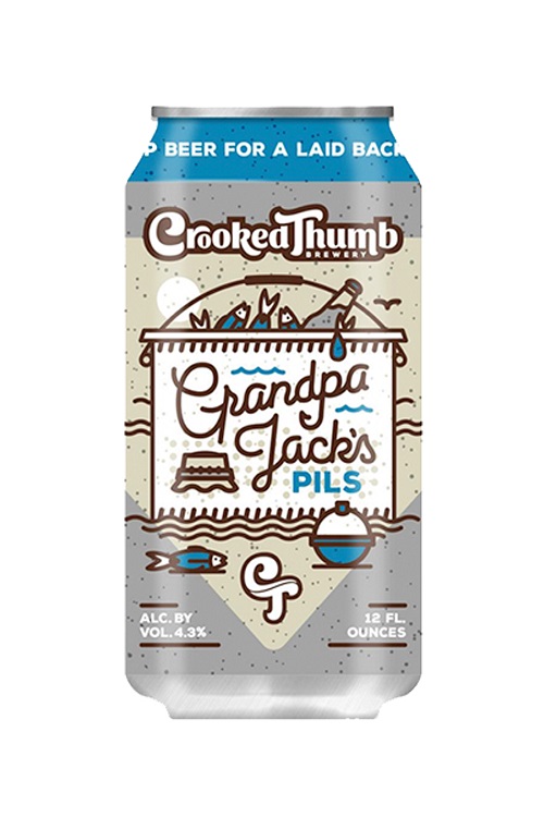 Crooked Thumb Grandpa Jacks Pils 6pk