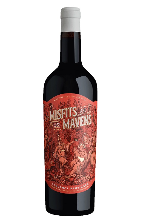 Misfits and Mavens 2022 Cabernet Sauvignon 750ml