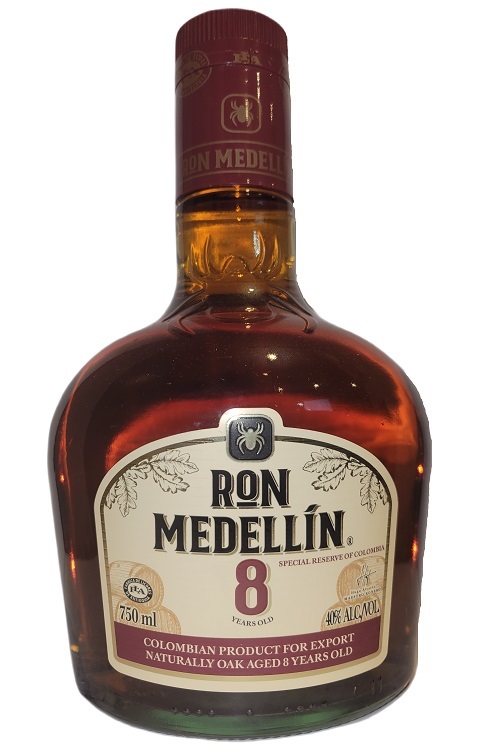 Ron Medellin Extra Anejo 8 Years Rum 750ml
