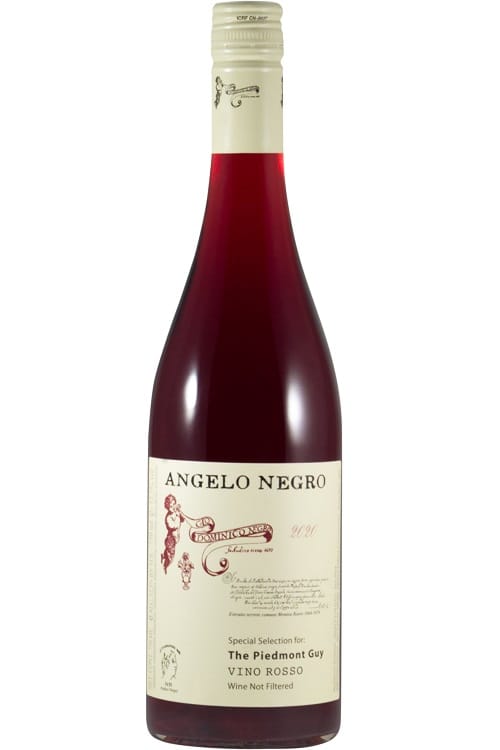 Angelo Negro 2020 Brachetto Vino Rosso Unfiltered Unfined 750ml