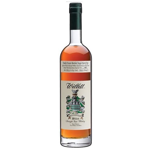 Willett Family Estate Bottled Single-Barrel 4Yr Old Straight Rye Whiskey 750ml