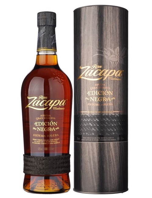 Ron Zacapa Edicion Negra Solera Rum 750ml