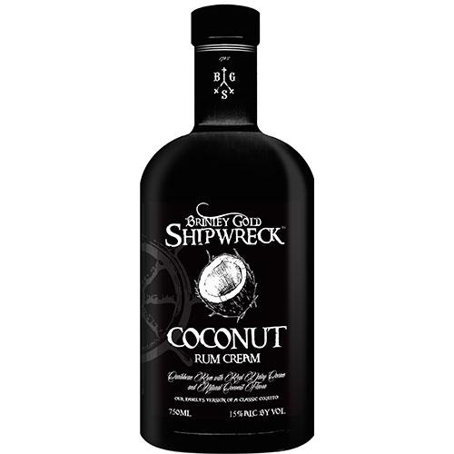 Brinley Gold Shipwreck Coconut Rum Cream Liqueur 750ml