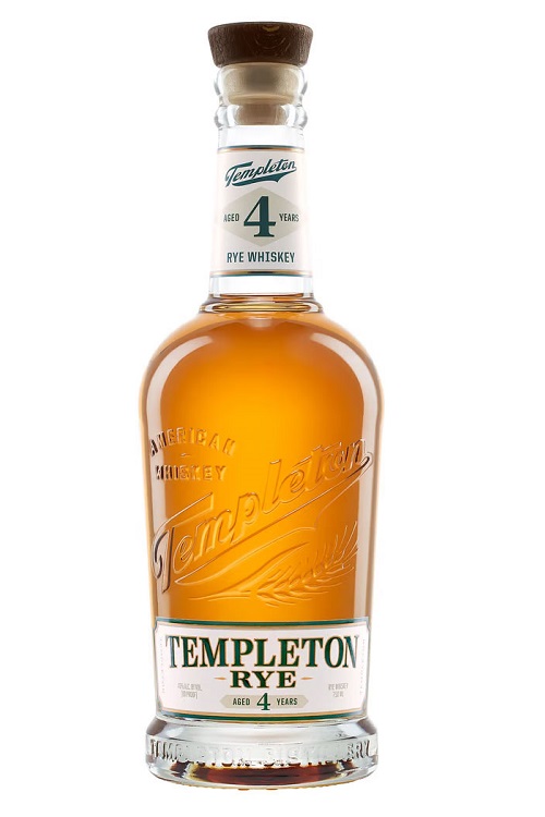 Templeton Rye 4Yr Small Batch Prohibition Era Recipe American Whiskey 750ml