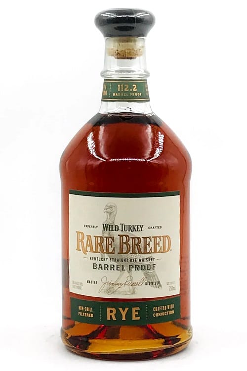Wild Turkey Rare Breed 112.2 Barrel Proof Rye American Whiskey 750ml