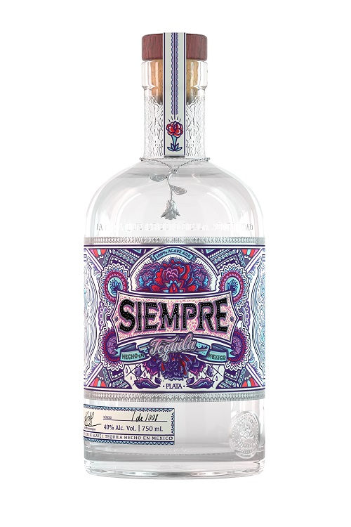 Siempre Plata Tequila 750ml
