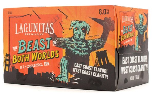 Lagunitas The Beast of Both Worlds Bi Coastal IPA 6pk