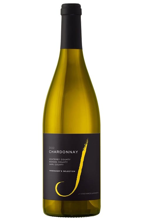 J Vineyards Monterey Sonoma Napa County 2022 Chardonnay 750ml