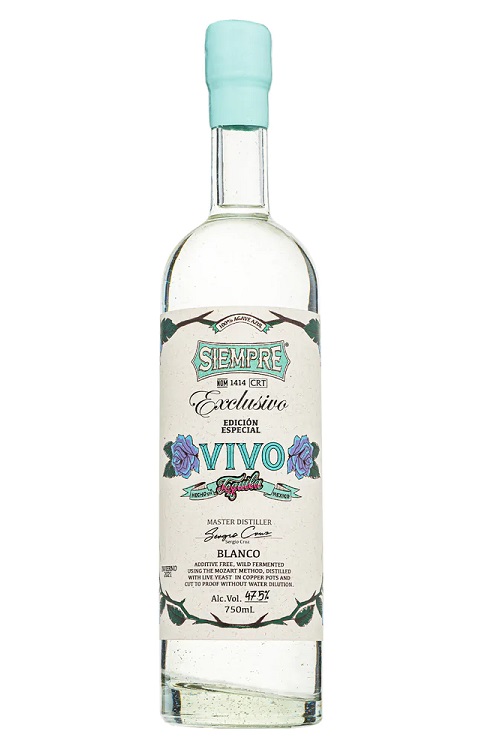 Siempre Exclusivo Vivo Blanco Tequila 750ml