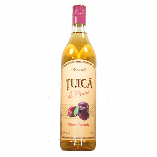 Bucuria Tuica De Prune Plum Brandy 1L