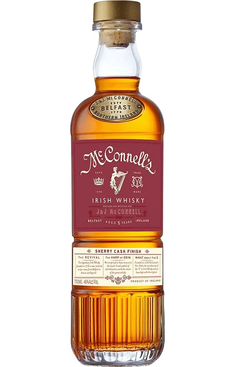 McConnell's 5Yr Sherry Cask Finish Irish Whisky 750ml