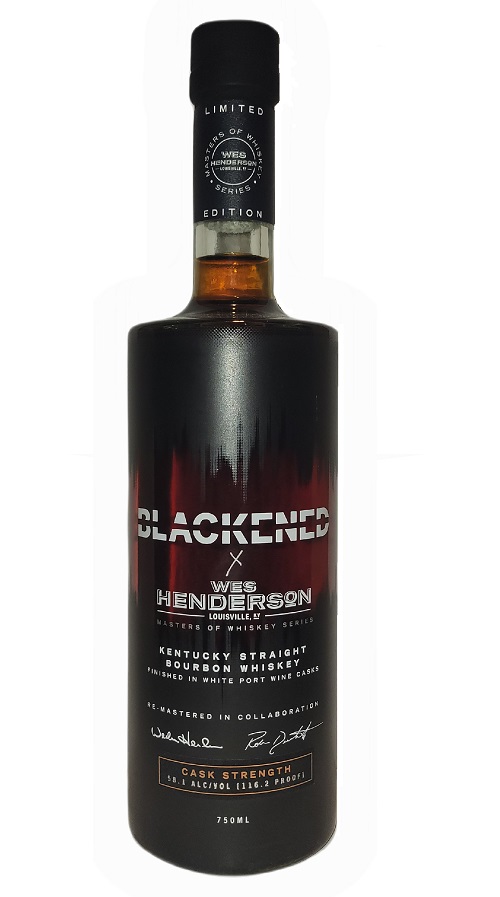 Blackened X Wes Henderson Kentucky Straight Bourbon Whiskey Finished in White Port Wine Casks