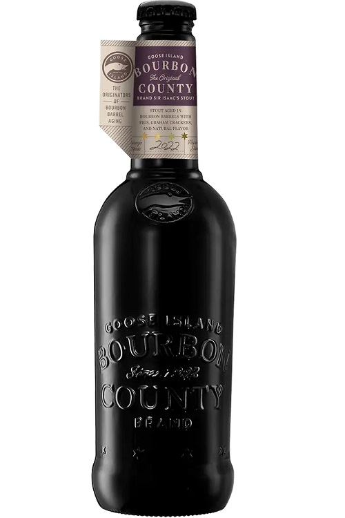 Goose Island 2022 Bourbon County Brand Sir Isaac's Imperial Stout Aged in Bourbon Barrels 16.9oz