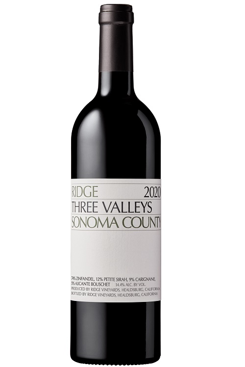 Ridge Three Valleys Sonoma County 2022 750ml
