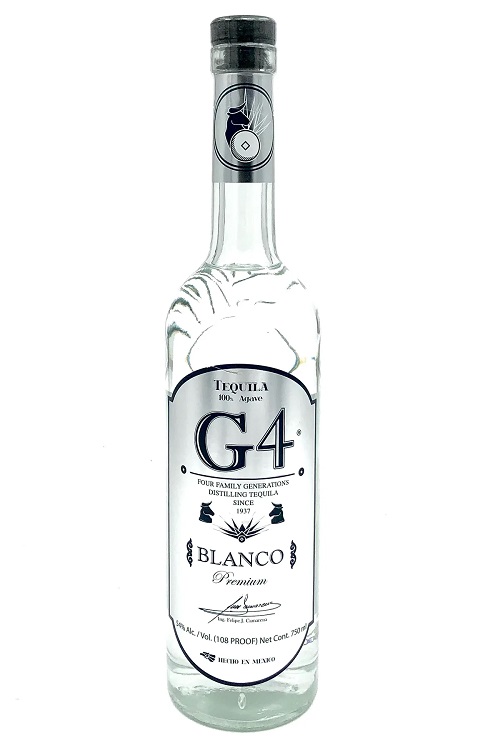 G4 Blanco 108 High Proof Tequila 750ml