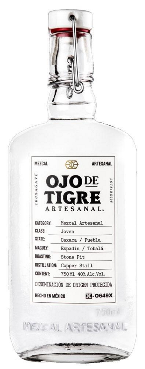 Ojo De Tigre Joven Mezcal 750ml