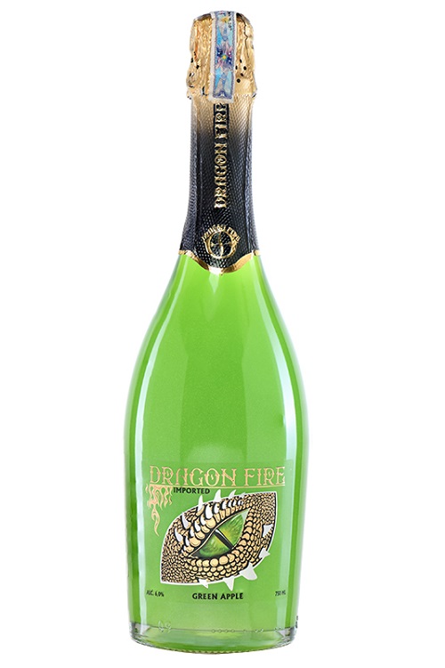 Dragon Fire Green Apple Sparkling 750ml