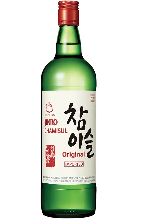 Jinro Chamisul Original Soju 750ml