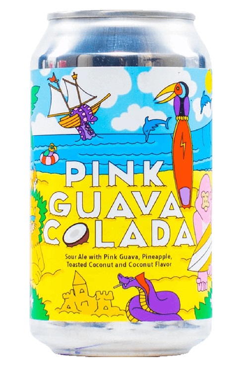 Prairie Pink Guava Colada Sour Ale 4pk