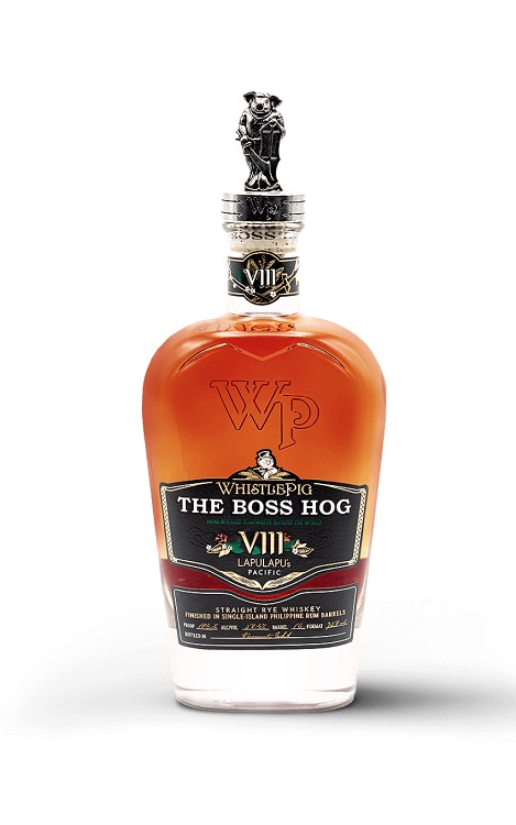 WhistlePig The Boss Hog VIII Lapulapus Pacific Four Cask Finish Around the World Straight Rye Whiskey 750ml