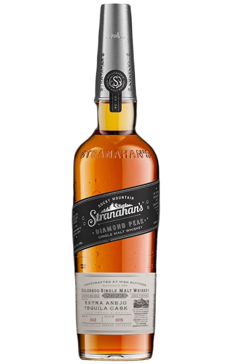 Stranahans Diamond Peak Single Malt Whiskey 2023 Limited Release Extra Anejo Tequila Cask Finished 750ml
