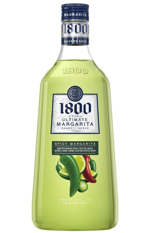 1800 Ultimate Spicy Margarita RTD 1.75L